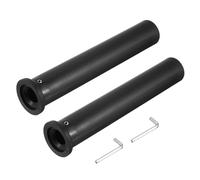 sourcing map Adapter Sleeve, 11 Inch Weight Plate Posts Exercise Equipment for Barbell Bars, 2 Sets