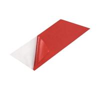 sourcing map Adhesive Felt Sheets, Felt Fabric Crafts Back Adhesive Felt Sheets 17.7 inch x 39.8 inch Peel and Stick Red for DIY Sewing Crafting Projects 1 Pcs
