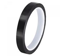 sourcing map Adhesive Grid ESD Tape 0.47 Inch Wide x 118 FT Long Conductive Grid Tape for Electronics Parts Components Bag Sealing, Black