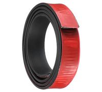 sourcing map Adhesive Rubber Strips, 25mm(W) x3mm(T) x1m(L) Solid Neoprene Rubber Sheet Rolls with Adhesive Backing for DIY Gaskets Seals Pads Crafts