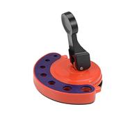 sourcing map Adjustable 4-12mm Diamond Drill Bit Tile Glass Hole Saw Core Bit Guide with Vacuum Base Sucker Openings Locator