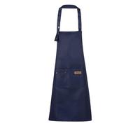 sourcing map Adjustable Kitchen Cooking Aprons 80x70cm Cotton Artist Painting Apron with 2 Pockets for Women Men Chef Home Kitchen Restaurant Craft Garden Cooking, Dark Blue