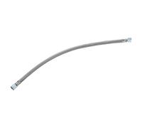 sourcing map Air Compressor Exhaust Tube, 5/8" Thread Dia 31" Length Compressor Hose Stainless Steel Hose Air Tube Compressor Hardware Accessories Replacement Parts(Flared Mouth)