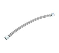 sourcing map Air Compressor Exhaust Tube, 9/16" Thread Dia 11" Length Compressor Hose Stainless Steel Hose Air Tube Compressor Hardware Accessories Replacement Parts(Flared Mouth)
