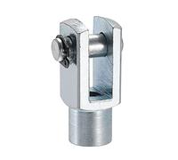 sourcing map Air Cylinder Rod Clevis End 42mm Length M8x1.25 Female Thread Y Connector