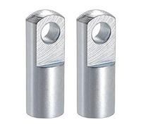 sourcing map Air Cylinder Rod Clevis End M12x1.25 Female Thread 62mm Length I Type Connector 2pcs
