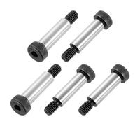 sourcing map Alloy Steel Hexagon Socket Head Shoulder Screws Bolts, 1-1/2" Shoulder Length, 1/2" Shoulder Dia, 3/8-16 UNC Thread, 10pcs