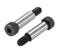 sourcing map Alloy Steel Hexagon Socket Head Shoulder Screws Bolts, 3/4" Shoulder Length, 5/16" Shoulder Dia, 1/4-20 Thread, 6pcs