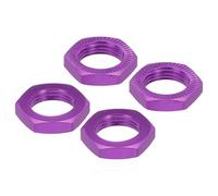 sourcing map Aluminum 17mm RC Wheel Nut Thread M12x1.0mm Hex Wheel Nuts RC Wheel Nut for 1/8 RC Model Car Trucks Off Road Car Upgraded Parts Pack of 4(Purple)