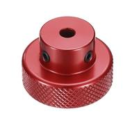 sourcing map Aluminum Alloy Handwheel 30mm OD 4mm Bore Aluminum Milling Machine Handle Machine Tool Hand Wheel with Wrench and 2pcs Screws for Milling Machine Lathe, Red