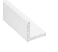 sourcing map Aluminum Angle, 0.79"x0.79"x16" Long 0.12" Wall Thick 6063 Aluminum Bars T5 Temper Mill Stock for Building Construction, Furniture, Shelves, Brackets, DIY, Industrial 1pcs
