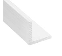 sourcing map Aluminum Angle, 0.98"x0.98"x14" Long 0.12" Wall Thick 6063 Aluminum Bars T5 Temper Mill Stock for Building Construction, Furniture, Shelves, Brackets, DIY, Industrial 1pcs