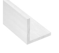 sourcing map Aluminum Angle, 1.77"x1.77"x14" Long 0.2" Wall Thick 6063 Aluminum Bars T5 Temper Mill Stock for Building Construction, Furniture, Shelves, Brackets, DIY, Industrial 1pcs