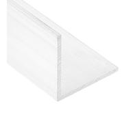 sourcing map Aluminum Angle, 1.97"x1.97"x13" Long 0.12" Wall Thick 6063 Aluminum Bars T5 Temper Mill Stock for Building Construction, Furniture, Shelves, Brackets, DIY, Industrial 1pcs