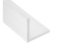 sourcing map Aluminum Angle, 2.36"x2.36"x16" Long 0.24" Wall Thick 6063 Aluminum Bars T5 Temper Mill Stock for Building Construction, Furniture, Shelves, Brackets, DIY, Industrial 1pcs