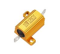 sourcing map Aluminum Case Resistor 10W 120 Ohm Wirewound for LED Converter with Rod Post 10W120RJ