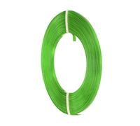 sourcing map Aluminum Flat Wire, 3mm 18 Gauge Bendable Nose Wire Soft Craft Jewelry Wire for Jewelry Making Handmade Crafts DIY Bezel Sculpting, Dark Green