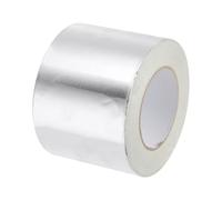 sourcing map Aluminum Foil Tape 3 Inch x 55 Yards Silver High Temperature Tape for HVAC, Sealing, Patching Hot and Cold Air Ducts 1 Pcs