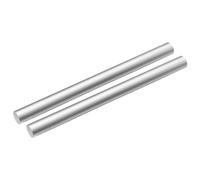 sourcing map Aluminum Round Rod, 3/4 Inch Diameter 6061 Solid Lathe Metal Bar 13 Inch Length for DIY Craft Tool Pack of 2