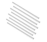 sourcing map Aluminum Solid Round Rod Lathe Bar 13mm x 305mm for DIY Craft Tool 8 Pcs