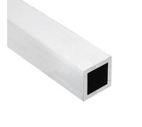 sourcing map Aluminum Square Tubing,0.79"x0.79"x16" Long 0.12" Wall Thick 6063 Aluminum Square Tube Seamless Structural Metal Profile Hardware for Construction DIY Home Decor Furniture
