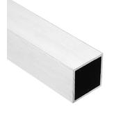 sourcing map Aluminum Square Tubing,0.98"x0.98"x16" Long 0.06" Wall Thick 6063 Aluminum Square Tube Seamless Structural Metal Profile Hardware for Construction DIY Home Decor Furniture