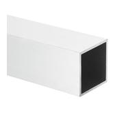 sourcing map Aluminum Square Tubing, 1.97"x1.97"x14" Long 0.08" Wall Thick 6063 Aluminum Square Tube Seamless Structural Metal Profile Hardware for Construction DIY Home Decor Furniture 1pcs