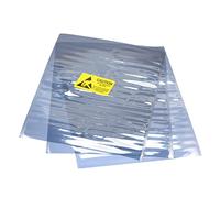 sourcing map Anti Static Bags Shielding Bag 25pcs 11x14.6inch(28x37cm) Open Top with Labels for Hard Drive HDD SSD