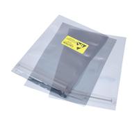 sourcing map Anti Static Bags Shielding Bag 50pcs 2.8x4.3inch(7x11cm) Resealable with Labels for Hard Drive HDD SSD PCB Board