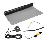 sourcing map Anti Static Mat Kit with ESD Wrist and Ground Wire, 24"x28" PVC ESD Soldering Mat for Computer Phone Electronics Repair, Home PC Building Upgrade, Gray