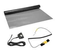 sourcing map Anti Static Mat Kit with ESD Wrist and Ground Wire, 30"x36" PVC ESD Soldering Mat for Computer Phone Electronics Repair, Home PC Building Upgrade, Gray