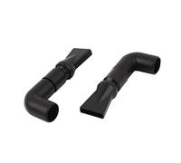 sourcing map Aquarium Pump Flare Duckbill Nozzle Water Outlet Pipe 5/8 Inch 2pcs
