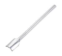 sourcing map Arc-Shaped Leather Cutter Punch 10mm Strap End Punch Tool for Crafting Strap Belt Wallet and Bag