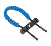 sourcing map Archery Bow Wrist Sling 15.75 Inch 550 Paracord Strap Compound Bow Stabilizer & Hand Loop Carrier Bow Stabilizer for Bow Hunting Shooting Light Blue 1 Count