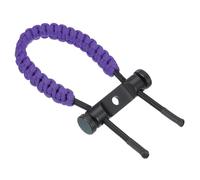 sourcing map Archery Bow Wrist Sling 15.75 Inch 550 Paracord Strap Compound Bow Stabilizer & Hand Loop Carrier Bow Stabilizer for Bow Hunting Shooting Purple 1 Count