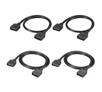 sourcing map ARGB Splitter Cable 4 Pin Extension Connector Cord Wire for 5050 3528 LED Light Strips 30cm 50cm 2 Set