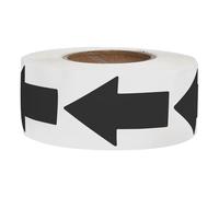 sourcing map Arrow Stickers 1.97"x1.26", Directional Arrow Signs Marking Tapes for Office Marking Plans (Black, Pack of 500)
