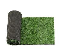 sourcing map Artificial Grass Table Runner 12 x 72 Inch Fake Grass Tuft Table Runners Realistic Fake Grass Decor for Wedding Party, Banquet, Restaurant