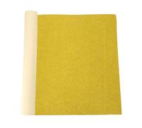 sourcing map Artificial Model Grass Mat 16 Inch x 39 Inch Artificial Grass Turf Realistic Fake Grass Decor for Model Trains Scenery Craft Lawn Garden Decoration, Golden Yellow