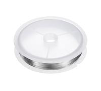 sourcing map Artistic Wire 328ft Length 32 Gauge Stainless Steel Craft Jewelry Wrapping Wire Tarnish Resistant Beading for Jewelry Making Supplies Crafting