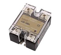 sourcing map ASH-10DA 4-32VDC to 24-480VAC 10A Single Phase Solid State Relay DC to AC Relay