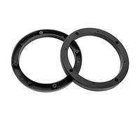 sourcing map Auto Car Truck Black 6.5" Plastic Speaker Spacers 14mm Depth 2 Pcs