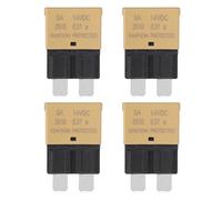 sourcing map Automotive Resettable Fuse, 14V DC 5A E37 Low Profile ATC/ATO Automotive Blade Circuit Breaker Reset Fuses for Car, Truck, RV, SUV, Marine, Boat, Motorcycle, Pack of 4