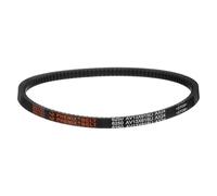 sourcing map AX24 EPDM V-Belt, Raw Edge Cogged Industrial Rubber V Belt 1/2" Width x 24" Inside Circumference