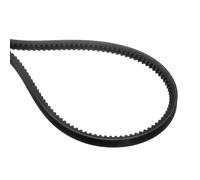 sourcing map AX52 EPDM V-Belt, Raw Edge Cogged Industrial Rubber V Belt 1/2" Width x 52" Inside Circumference