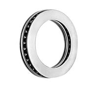 sourcing map AXK4060 Thrust Needle Roller Bearings with Washers 40mm Bore 60mm OD 3mm Width