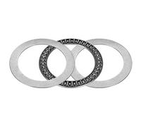 sourcing map AXK7095 Needle Roller Thrust Bearings with 2 Washers, 70mm Inner Diameter, 95mm OD 4mm Width Chrome Steel