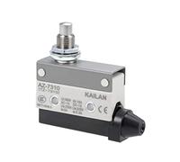 sourcing map AZ-7310 Limit Switch, TZ-7310 Push Plunger Micro Momentary Switches Panel Mount 1NC+1NO for CNC Mill 3D printer Door Switch