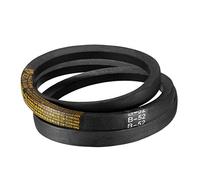sourcing map B-52 V-Belts 52" Inner Length, B-Section Rubber Drive Belt