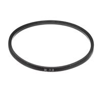 sourcing map B32 1/2 Rubber V Belt, B Section V-Belt 35.2" Outside Circumference x 0.67" Width x 0.43" Thick, Industrial Power Transmission Belt, Black